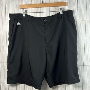 Adidas Men's Shorts Climalite Golf‎ Black Polyester Size 40